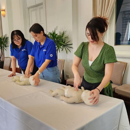 1-Day Bangkok First Aid® Pediatric First Aid CPR AED Course - National Certificate Bangkok First Aid