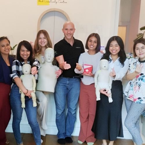 1-Day Bangkok First Aid® Pediatric First Aid CPR AED Course - National Certificate Bangkok First Aid