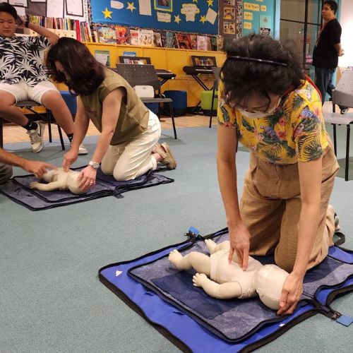 1-Day Bangkok First Aid® Pediatric First Aid CPR AED Course - National Certificate Bangkok First Aid