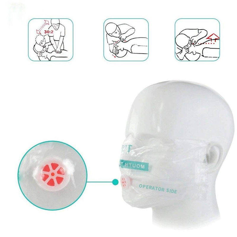 cpr face shield for rescue breathing