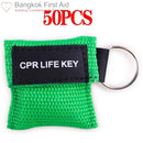 cpr face shield green 50 pcs