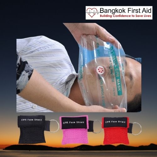 CPR Face Shield in Keychain_Pack of 20 or 50 Pcs