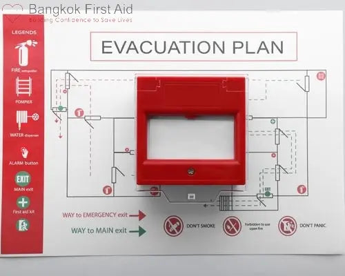 Fire evacuation plan