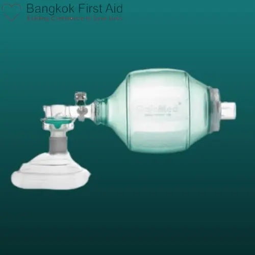 Disposable Adult Ambu Bag Valve Mask Manual Resuscitator Bangkok First Aid