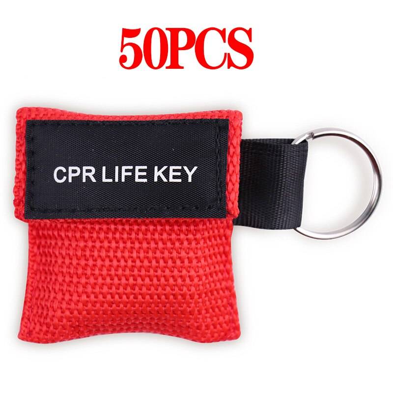 CPR Face Shield ใน Keychain_ แพ็ค 20 หรือ 50 ชิ้น