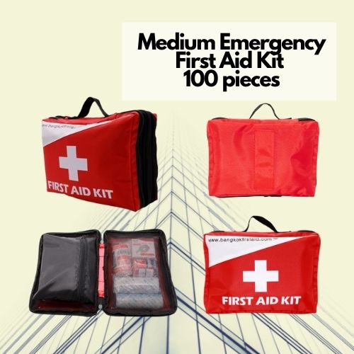 SmartKit® Emergency Medical Kit | 2 Sections - 100 Pcs