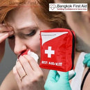 SmartKit® Compact Pocket First Aid Kit | 2 Sections - 40 Pcs Bangkok First Aid