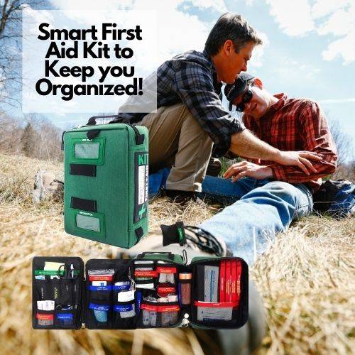 SmartKit®_Emergency Outdoor First Aid Kit | 4 Sections - 255 Pcs
