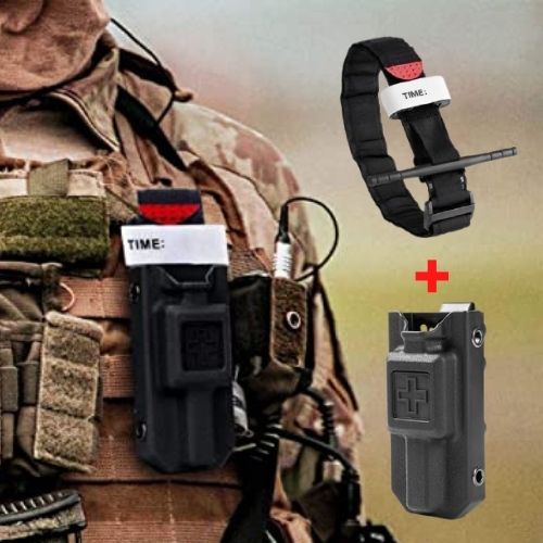 ECAT® Emergency Combat Application Tourniquet + Rigid Tourniquet Holder