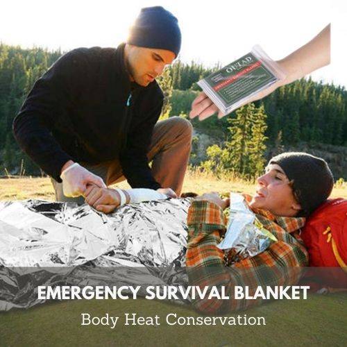 Outad® Survival Emergency Blankets - 10 pcs/pack