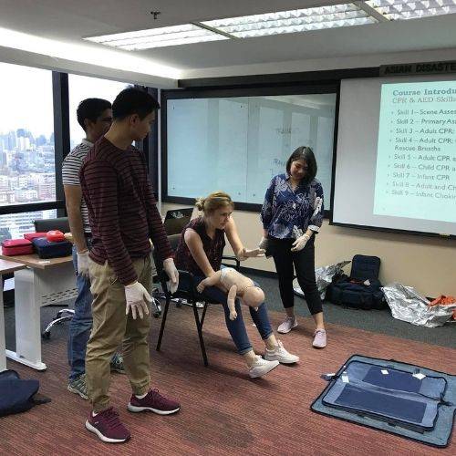 1-Day Bangkok First Aid® Pediatric First Aid CPR AED Course - National Certificate Bangkok First Aid