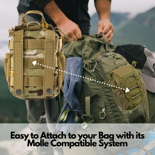 smart individual first aid bag ifak waterproof with molle compatible system