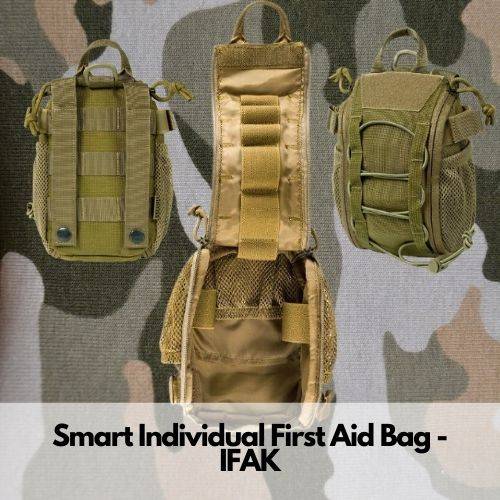 กระเป๋าปฐมพยาบาลบุคคลทางยุทธวิธี Smartkit® - IFAK